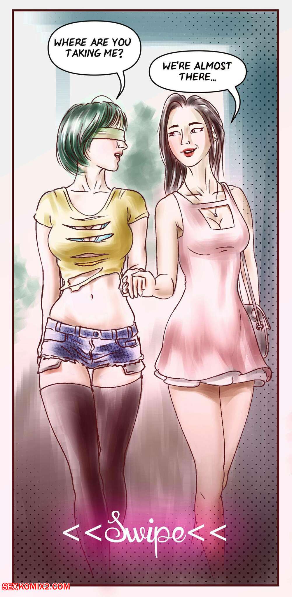 Porn comic Birthday Blindfold. Chapter 1. Firepalette.