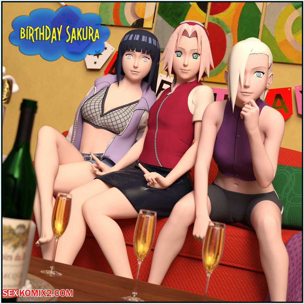 Porn comic Birthday Sakura. Darkfaust.