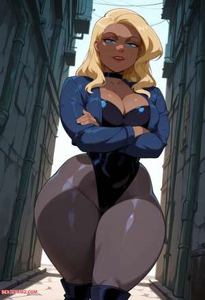 Porn comic Black Canary x BBC. Floxin