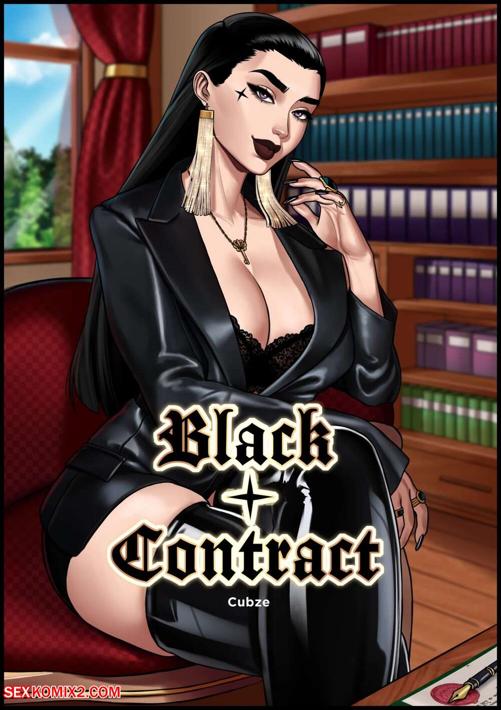 Porn comic Black Contract 1. Otto Cubze