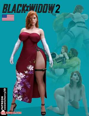 Porn comic Black Widow. Chapter 2. The Avengers. MegaParodies.