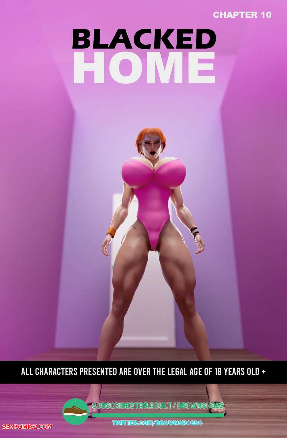 Porn comic Blacked Home. Chapter 10. Brown Shoes