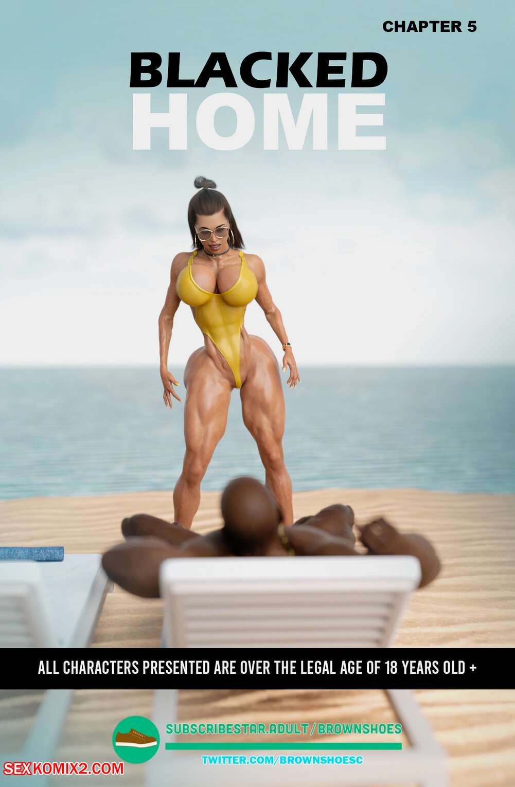 Porn comic Blacked Home. Chapter 5. Brown Shoes