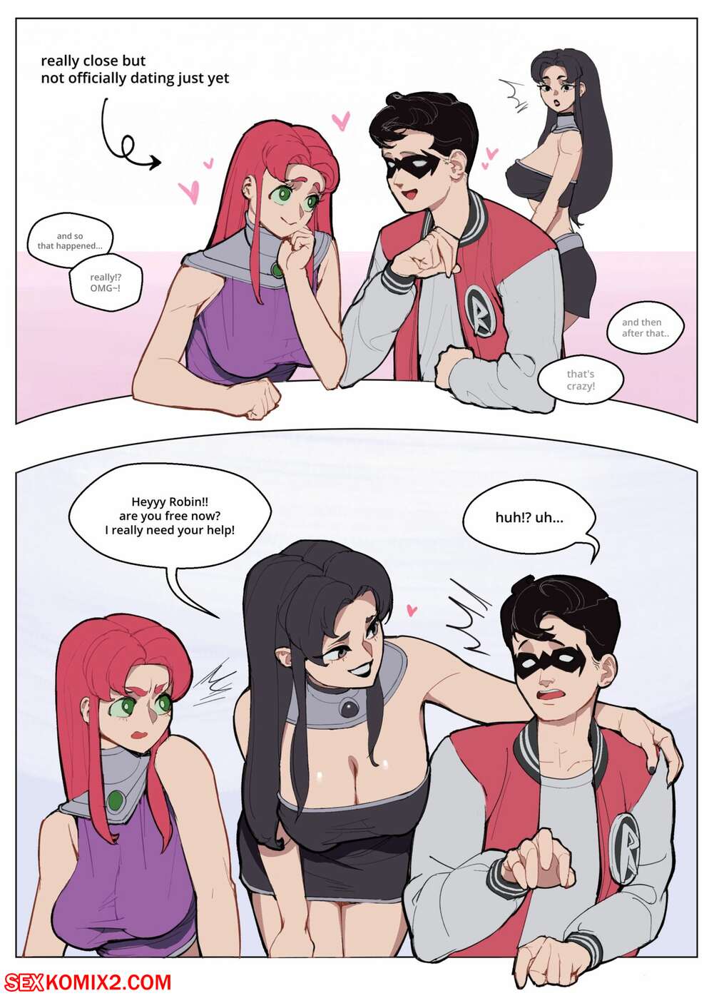 Porn comic Blackfire Reverse NTR. wjs07