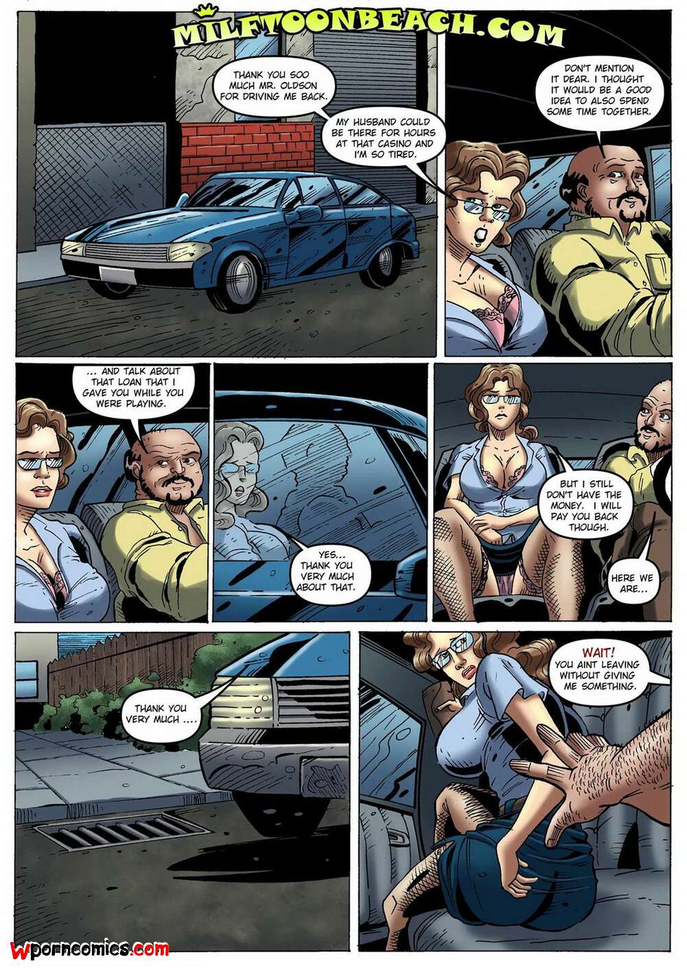 Porn comic Blackmail. Chapter 1. MILFToon.