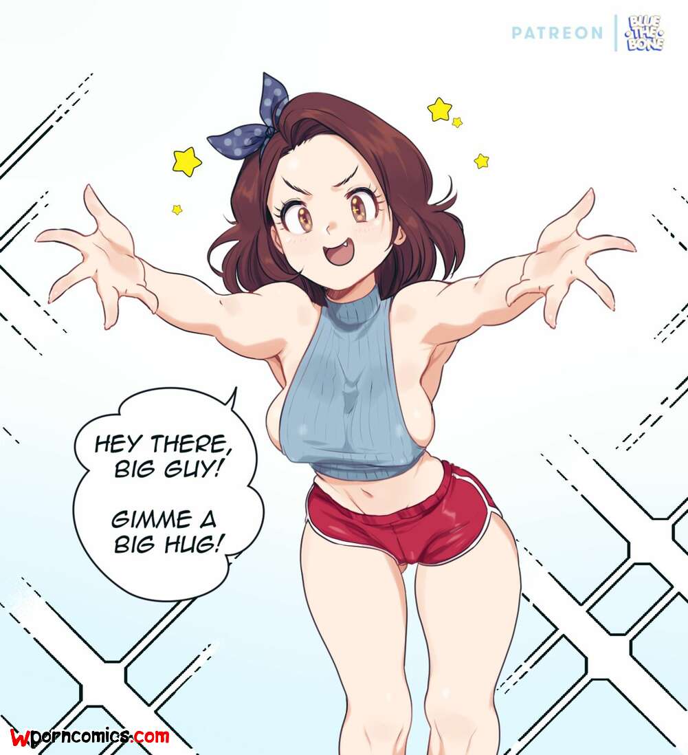 Porn comic Bluesona Wants a Hug. Bluethebone