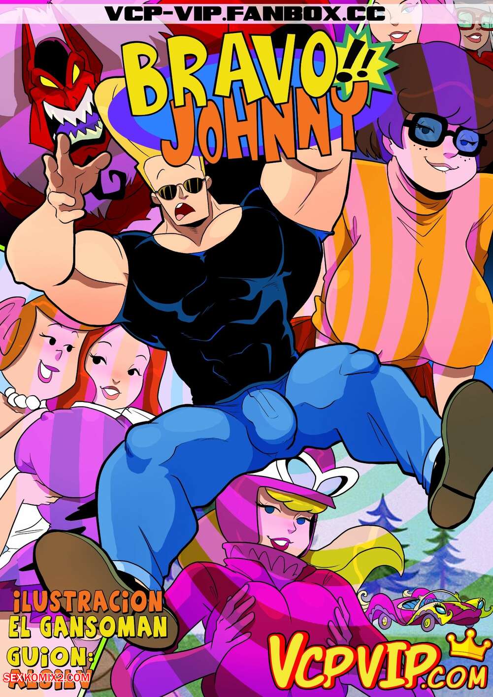 Porn comic Bravo Johnny. Gansoman