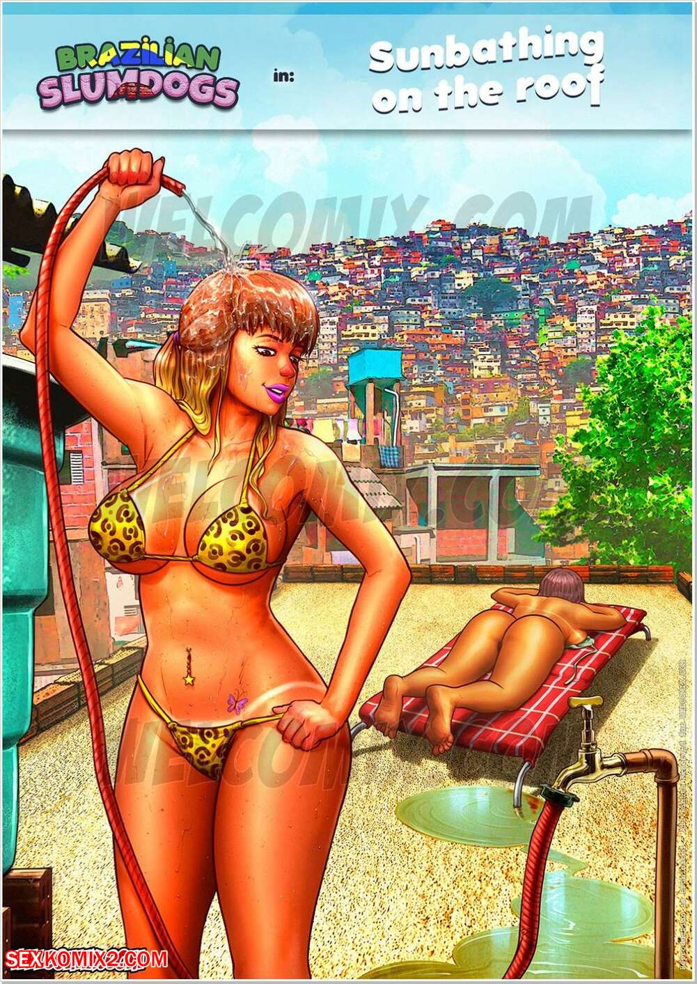Porn comic Brazilian Slumdogs. Chapter 9. WC TF.