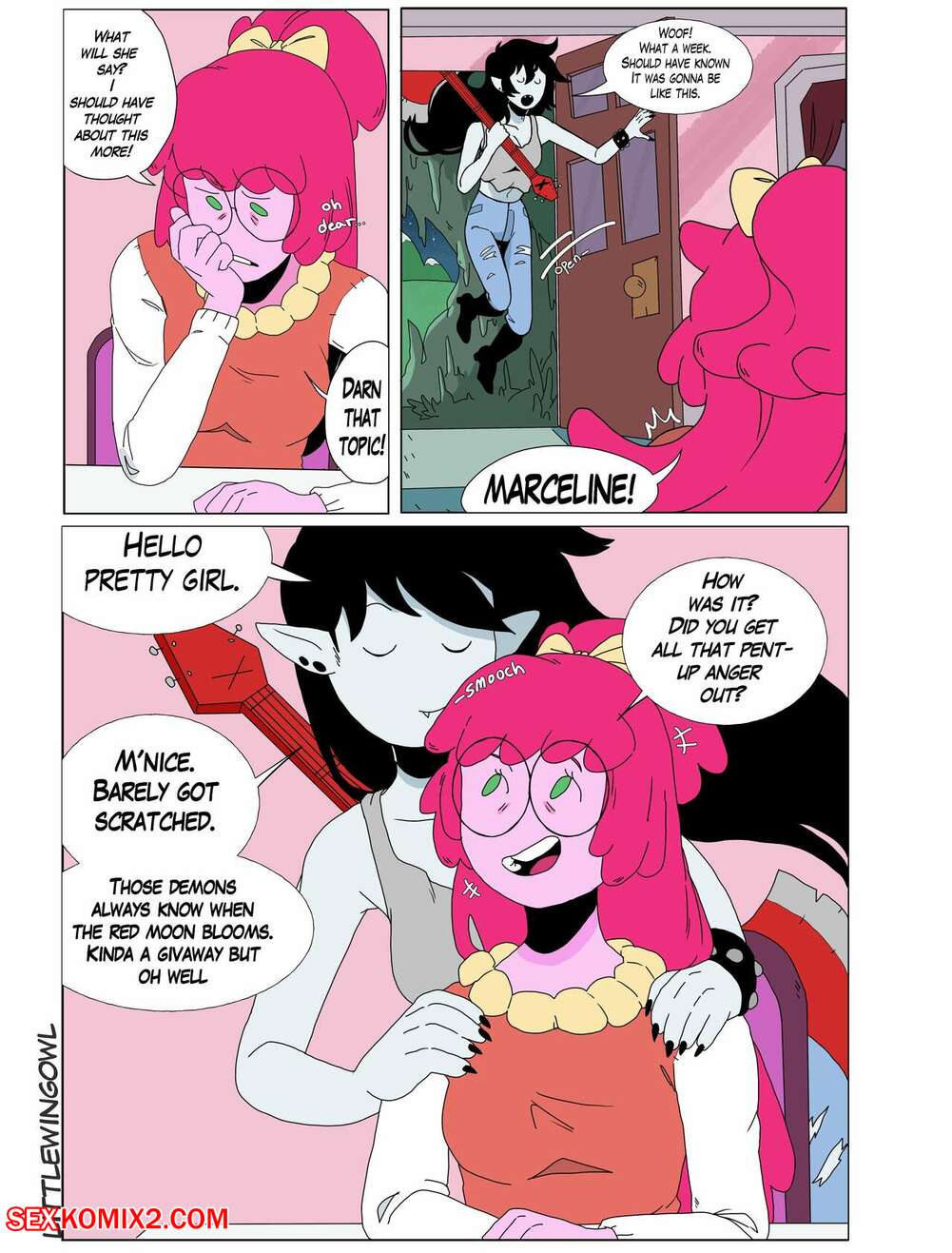 Porn comic Bubbline comic. Littlewingowl