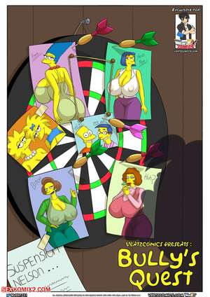 Porn comic Bullys Quest. The Simpsons. Arabatos , Ventz Comics.