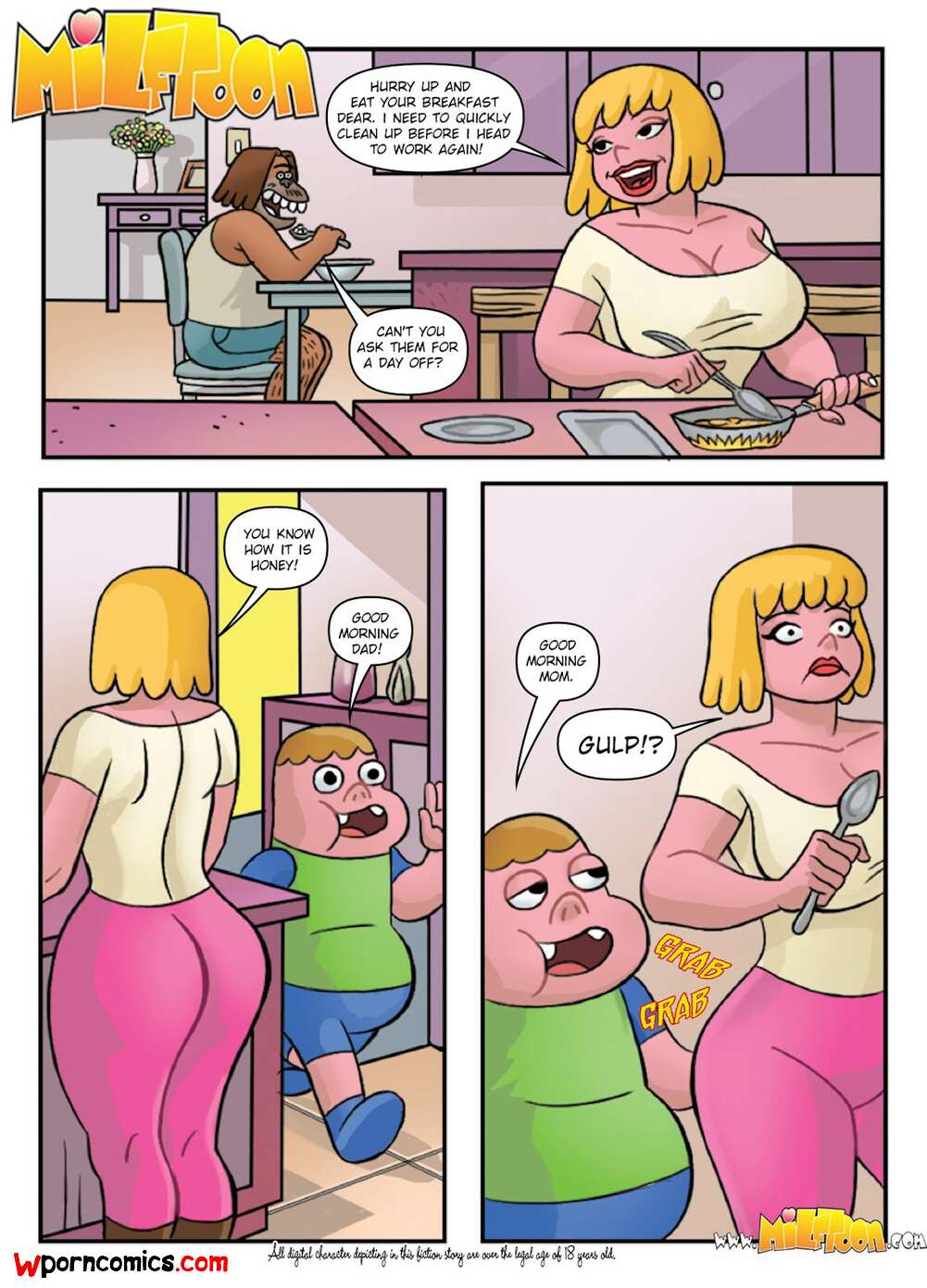 Porn comic Cadence. Chapter 1. MILFToon.