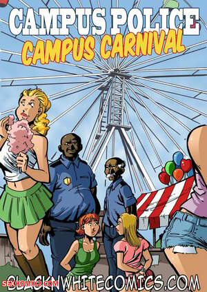 Porn comic Campus Police. Campus Carnival. Chapter 2. BlackNWhiteComics.
