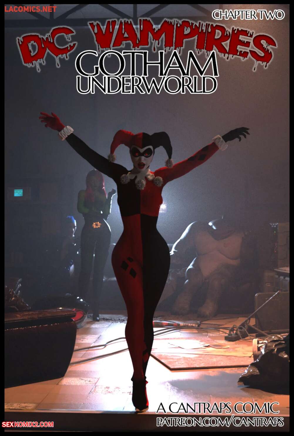 Porn comic Cantraps. DC Vampires. Gotham Underworld