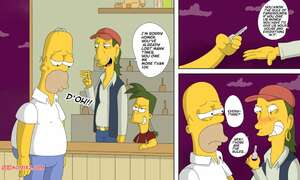 Porn comic Carny Wins. The Simpsons. Marecattus