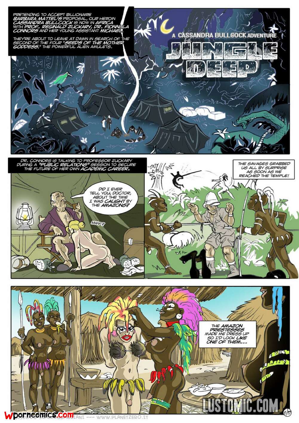 Porn comic Cassandra Bullcock. Jungle Deep. Chapter 10. Lustomic.
