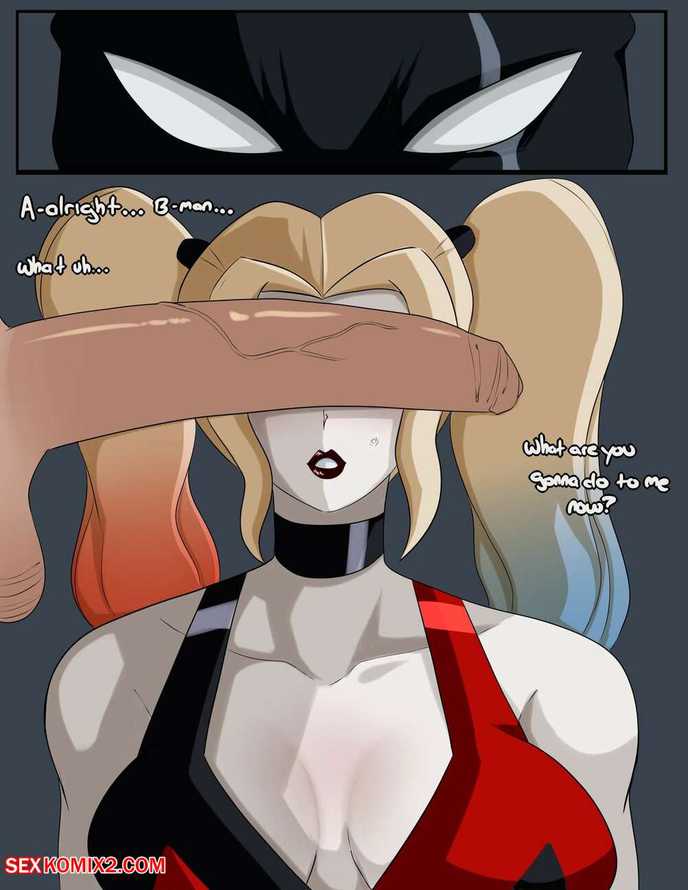 Porn comic Catching Harley. BATMAN. INUYURU.
