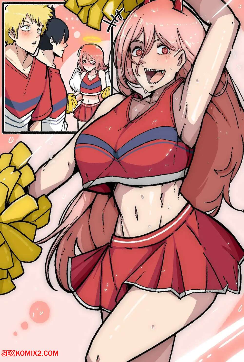 Porn comic Cheerleader. Mark Gavatino
