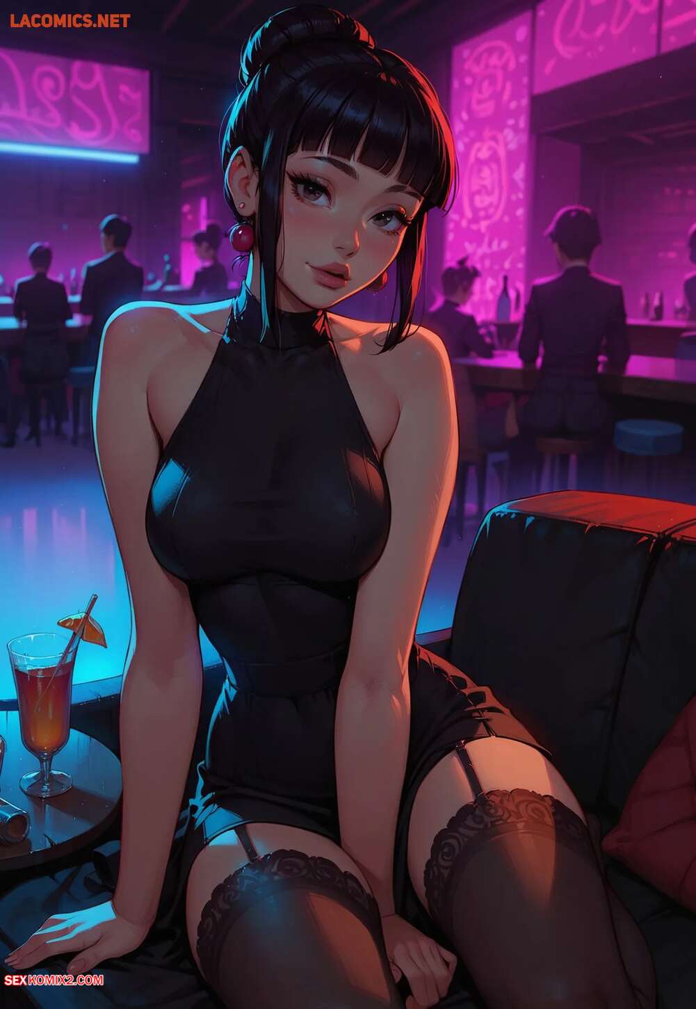 Porn comic Chi Chis Bar Date. Lowfirestudios
