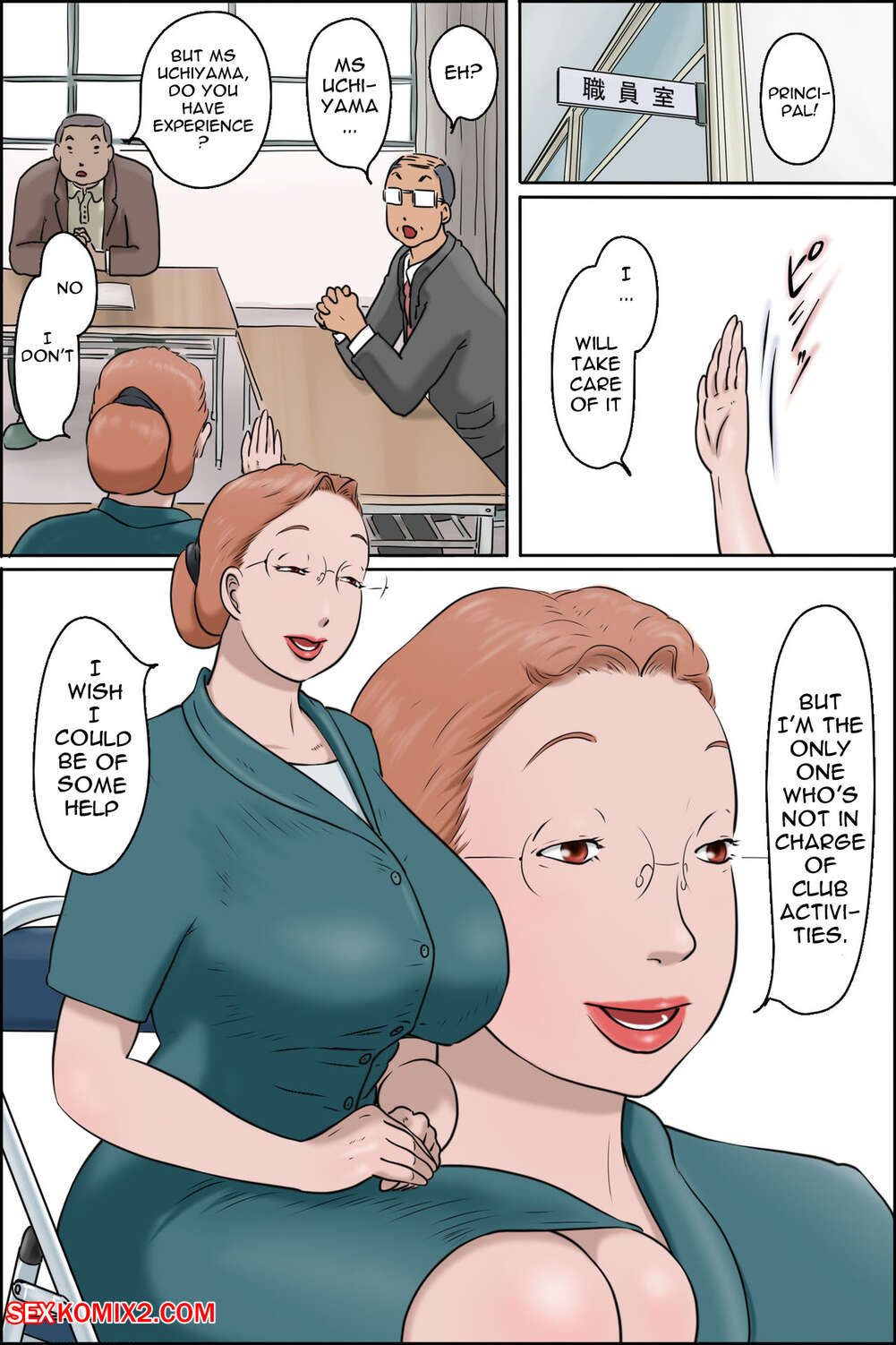 Porn comic Chichiyama Sensei No Ippon Tarinai. Zenmai Kourogi.