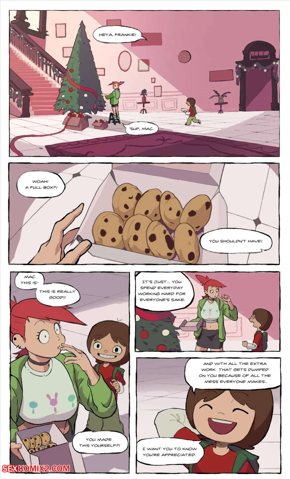 Porn comic Christmas Appreciations in the Fosters Home. Matchattea