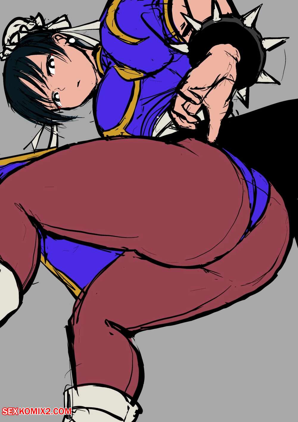 Porn comic ChunLi VS Ken Masters. Sanman Drill
