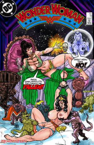 Porn comic Circes Revenge. Wonder Woman. Superposer.