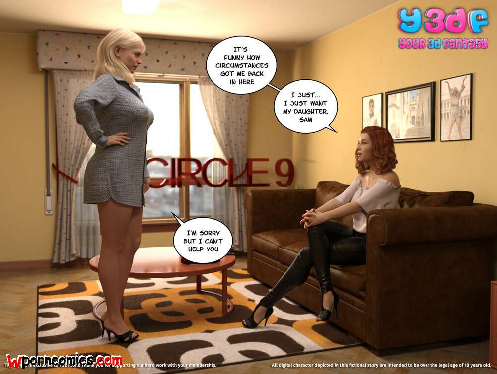 Porn comic Circle. Chapter 9. Y3DF.