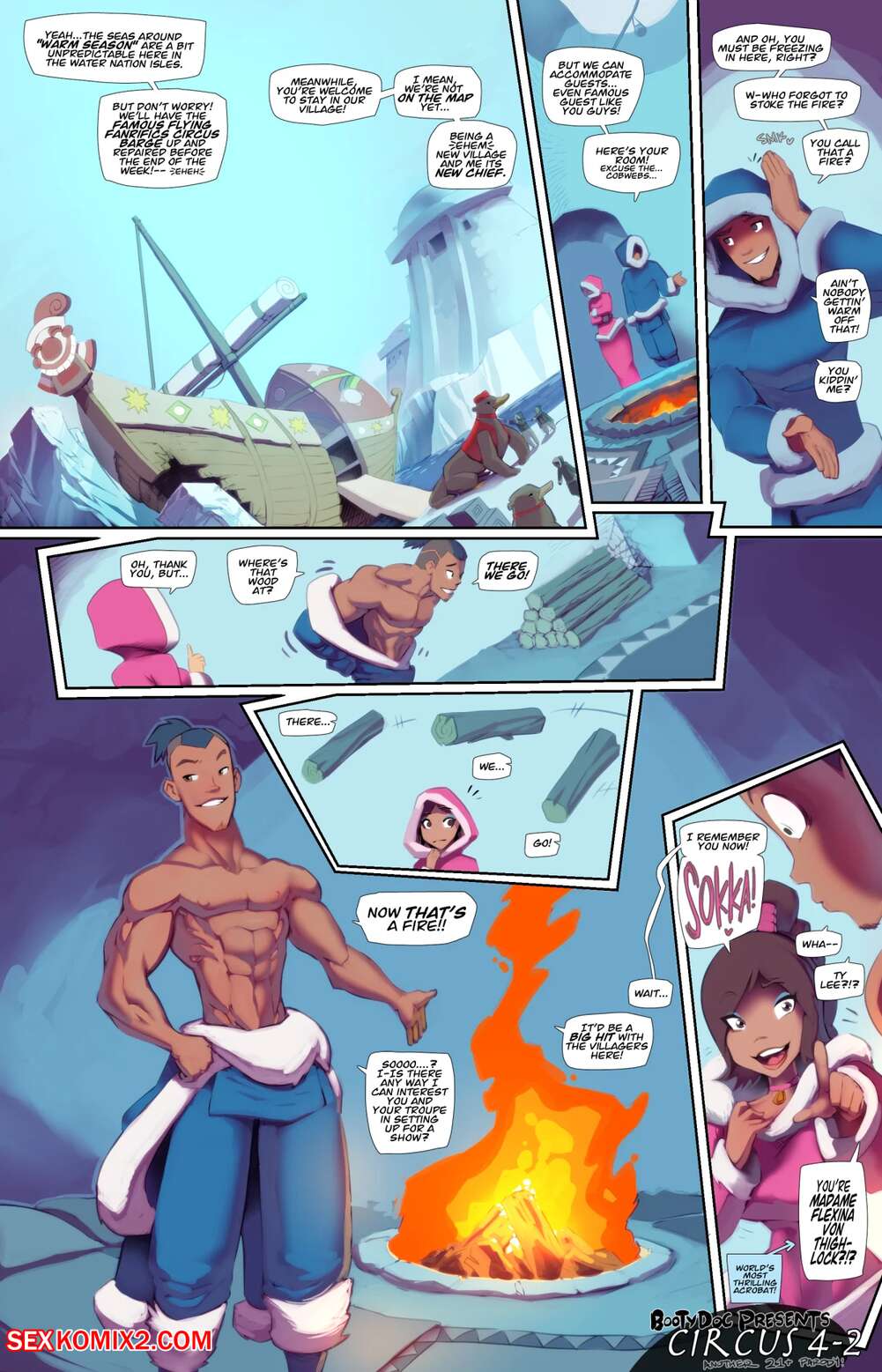 Porn comic Circus 42. Fred Perry