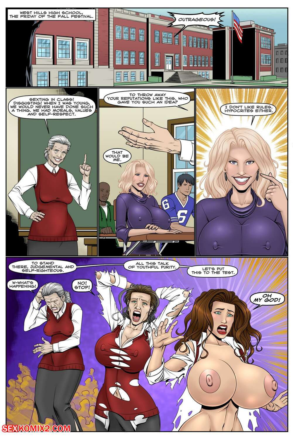 Porn comic Clock Witch. Deuce.