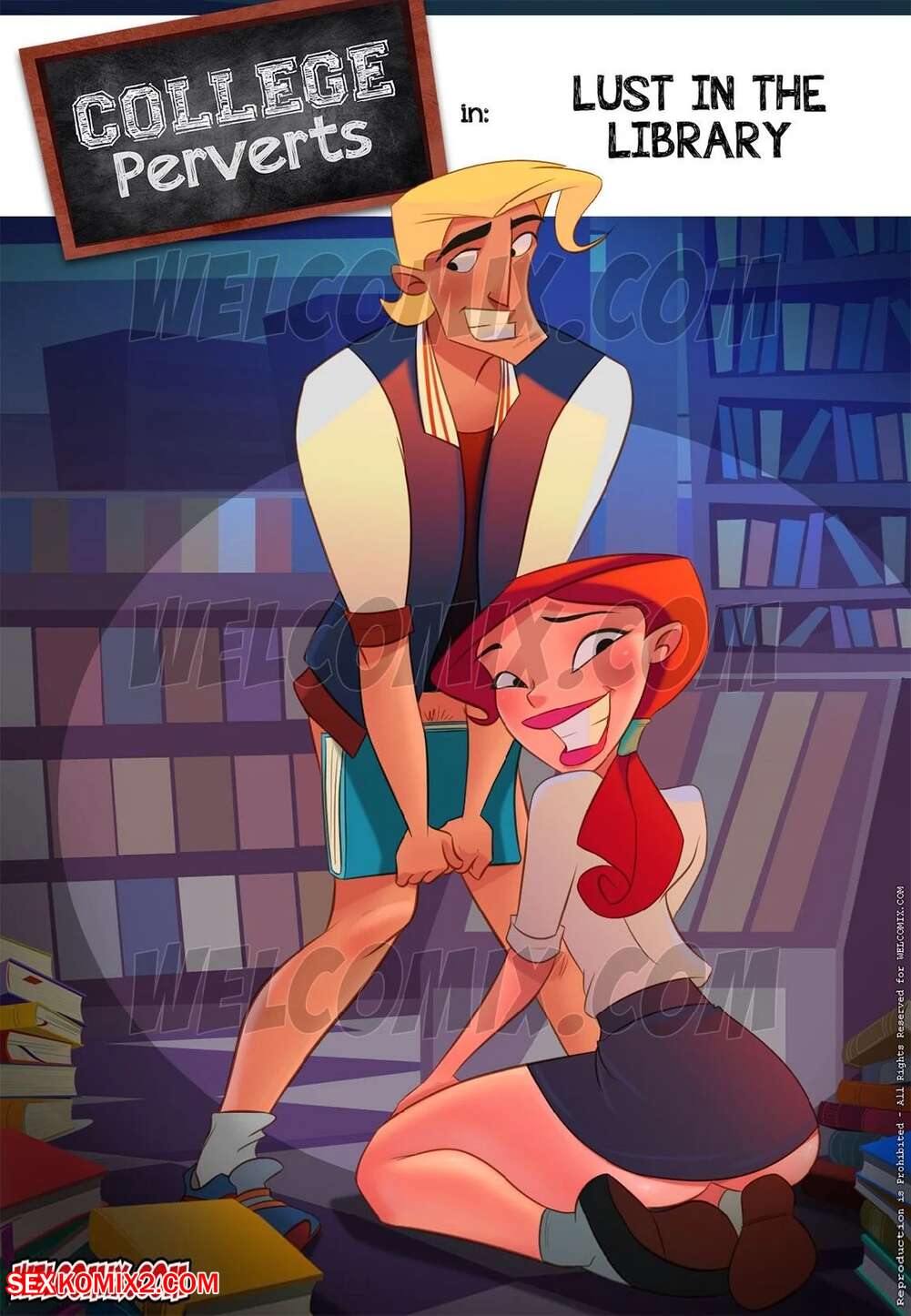 Porn comic College Perverts. Chapter 4. WC TF.