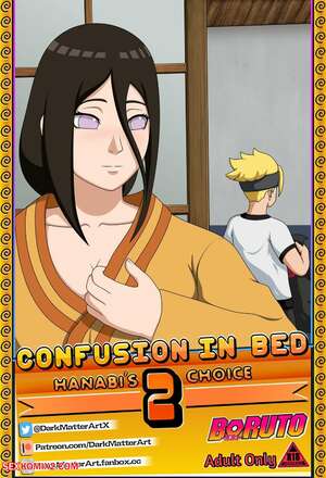 Porn comic Confusion in Bed 2. Hanabis Choice. Boruto. DarkMatterArt.