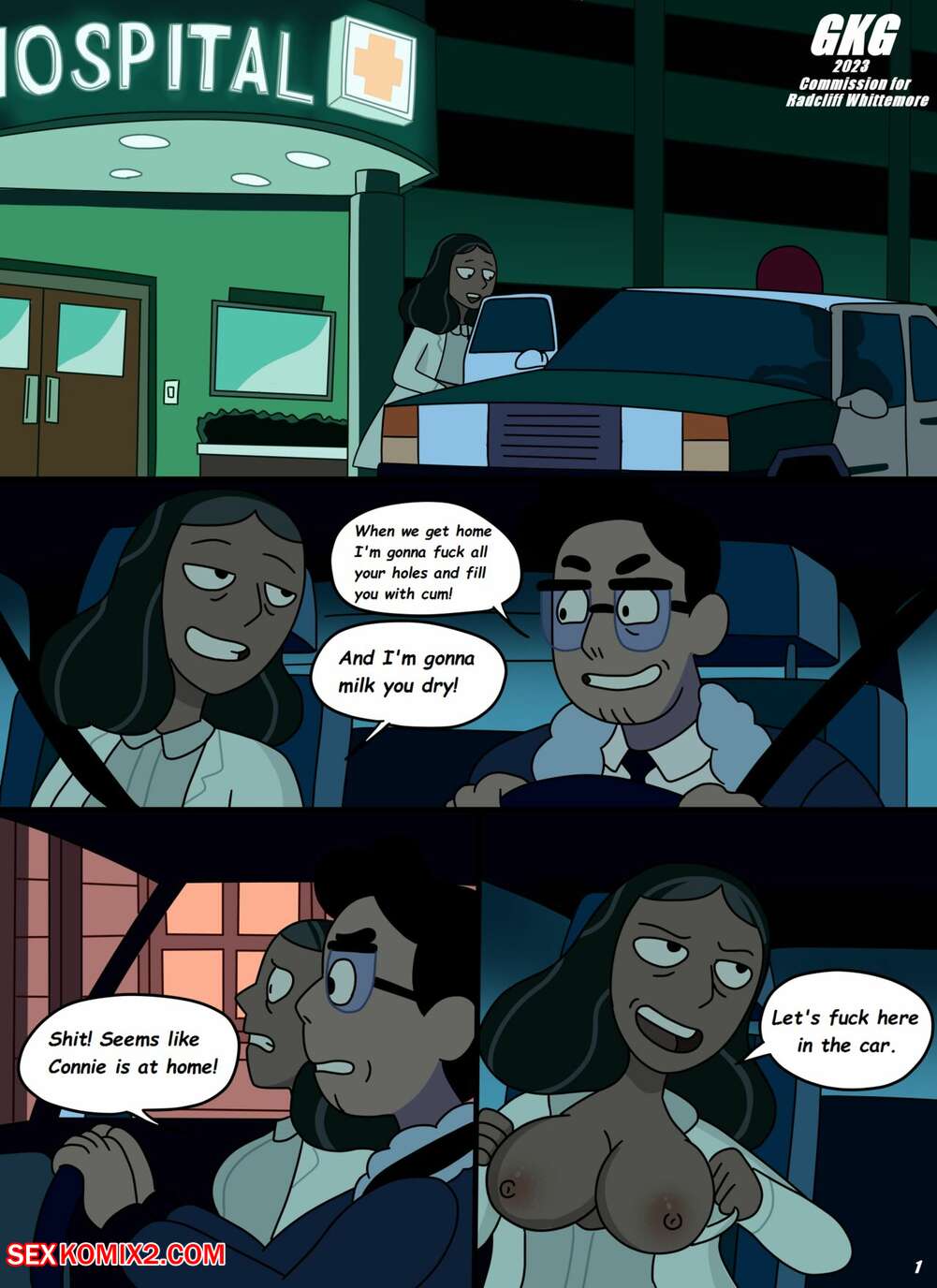 Porn comic Connie Maheswarans Newest Pleasures. CKG