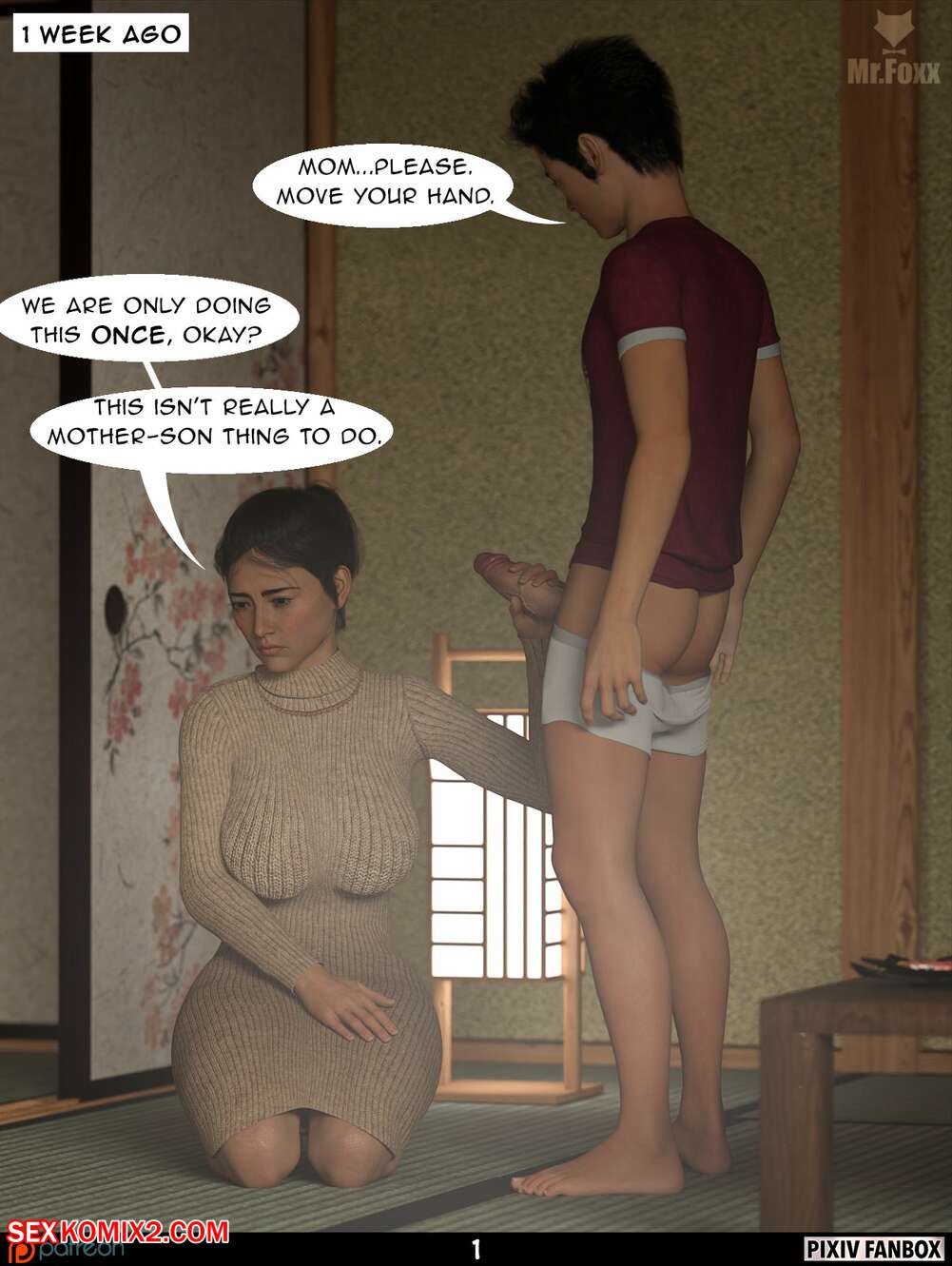 Porn comic Corruption. Mr.FOXX.