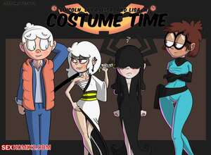 Porn comic Costume Time. Chapter 1. The Loud House. MedullaMind.