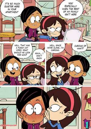 Porn comic Curiosity. The Loud House. Lester.