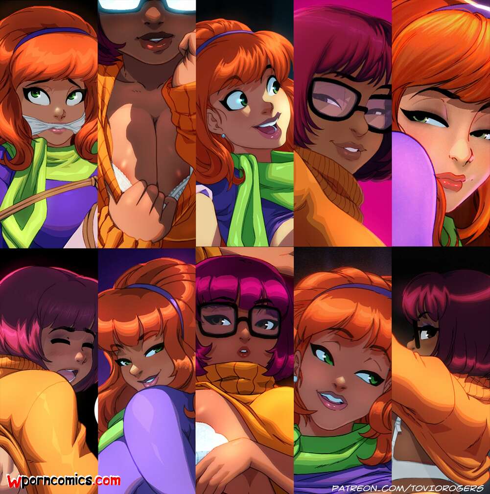 Porn comic Daphne and Velma Set. Scooby-Doo. Tovio Rogers.