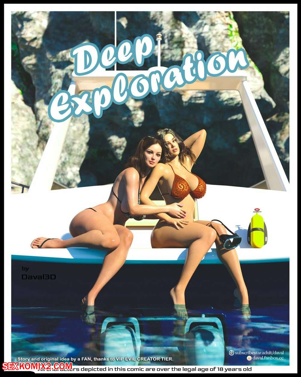 Porn comic Deep Exploration. Chapter 1. Daval3D.