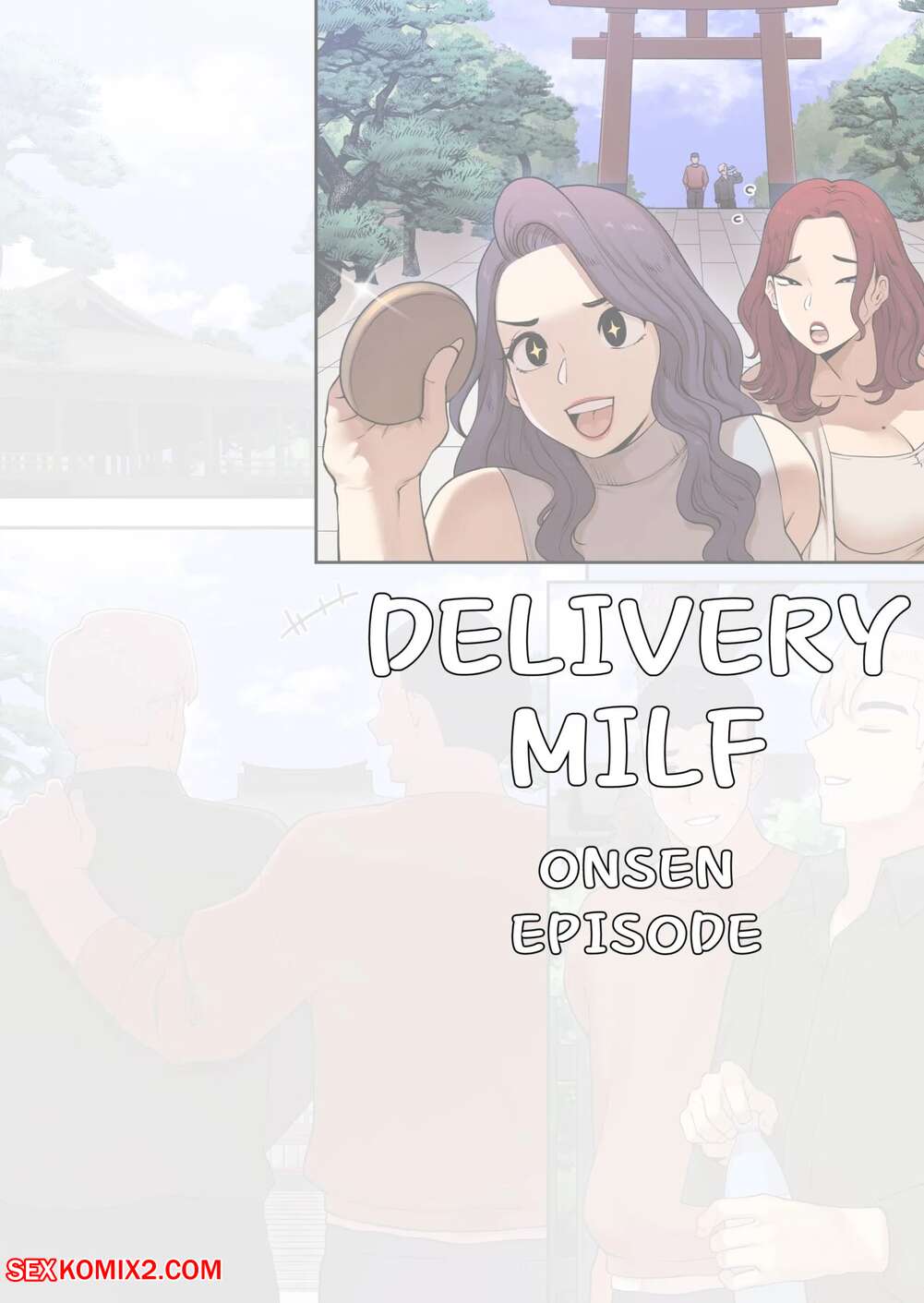 Porn comic Delivery MILF. Onsen Episode. ABBB.