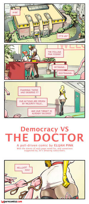 Porn comic Democracy Vs The Doctor. Elijah Pink