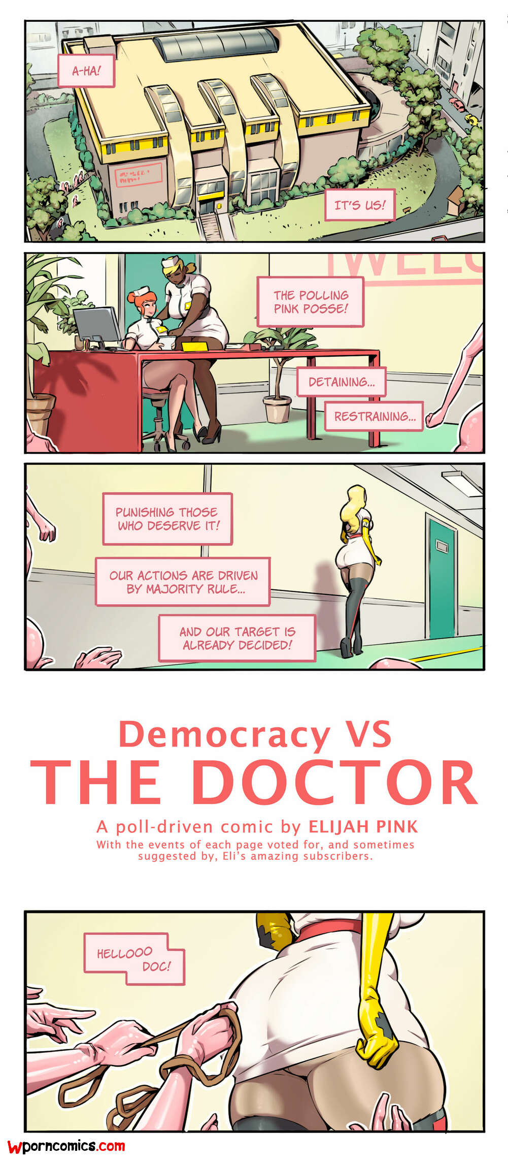 Porn comic Democracy Vs The Doctor. Elijah Pink