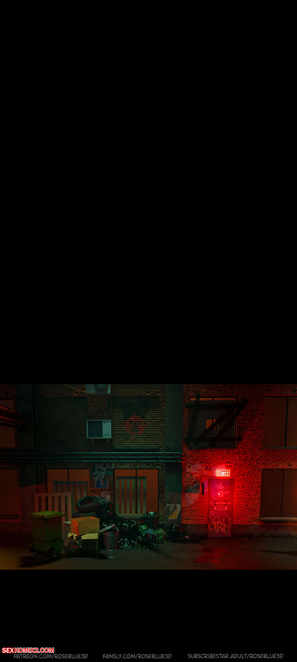 Porn comic Dismissed. Chapter 5. Rose Blue 3D