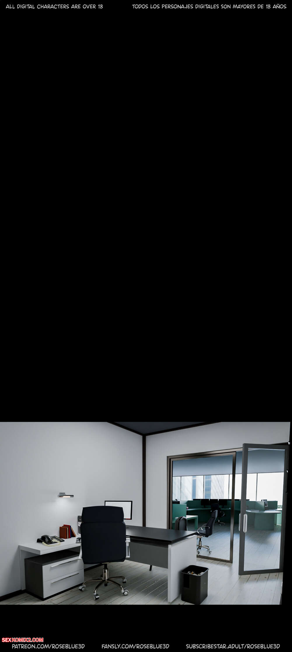 Porn comic Dismissed. Chapter 8. Rose Blue 3D