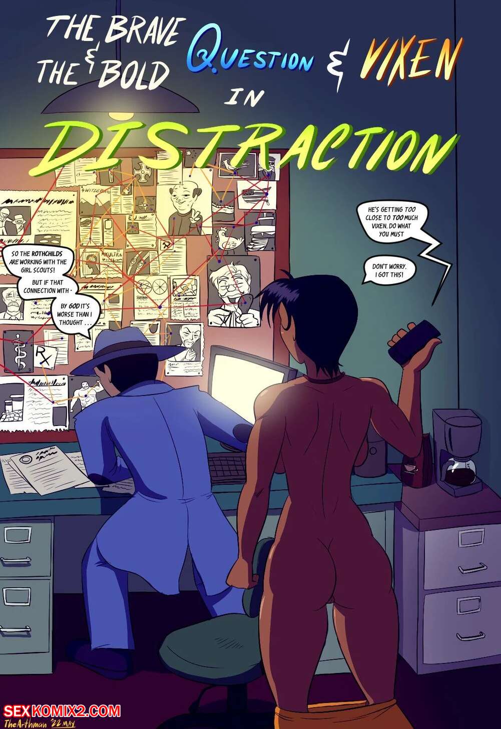 Porn comic Distraction. The Arthman