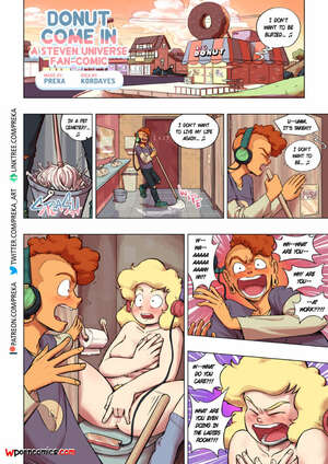 Porn comic Donut Come In. Preka