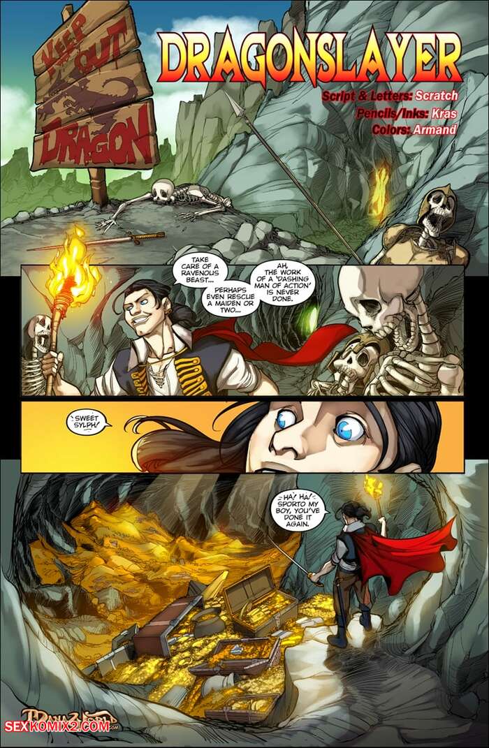 Porn comic Dragonslayer. Mana World.