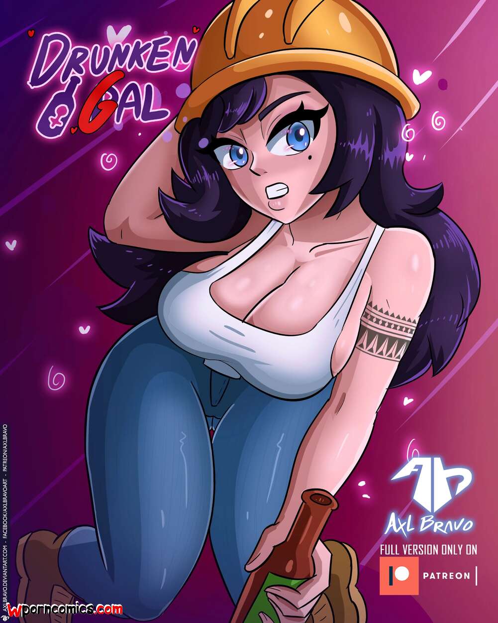 Porn comic Drunken Gal. Chapter 1. AX3LBRAVO.