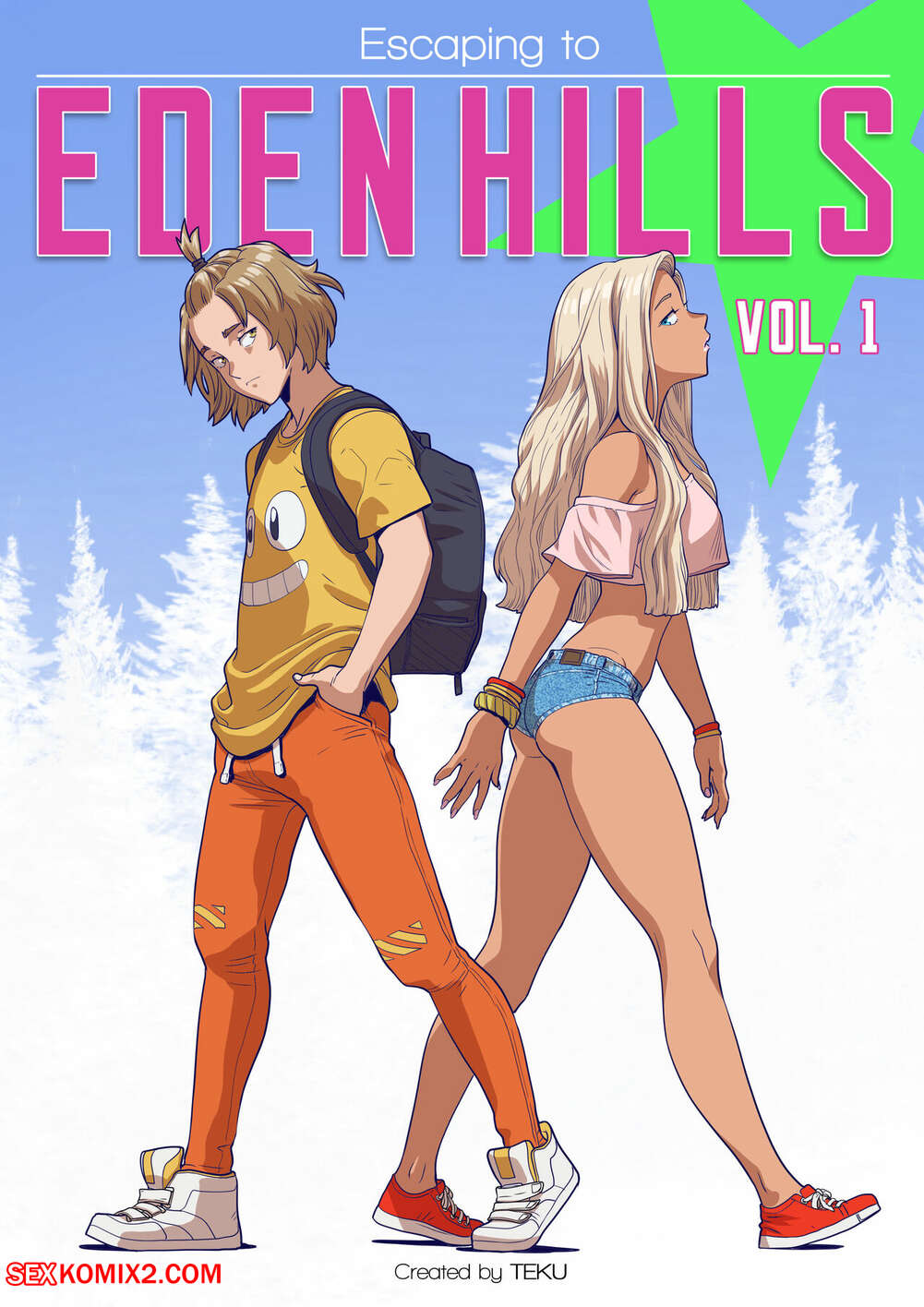 Porn comic Eden Hills. Teku.