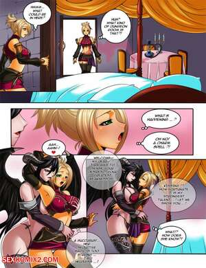 Porn comic Eirena and Succubus. Chapter 1. Diablo 3. JadenKaiba.
