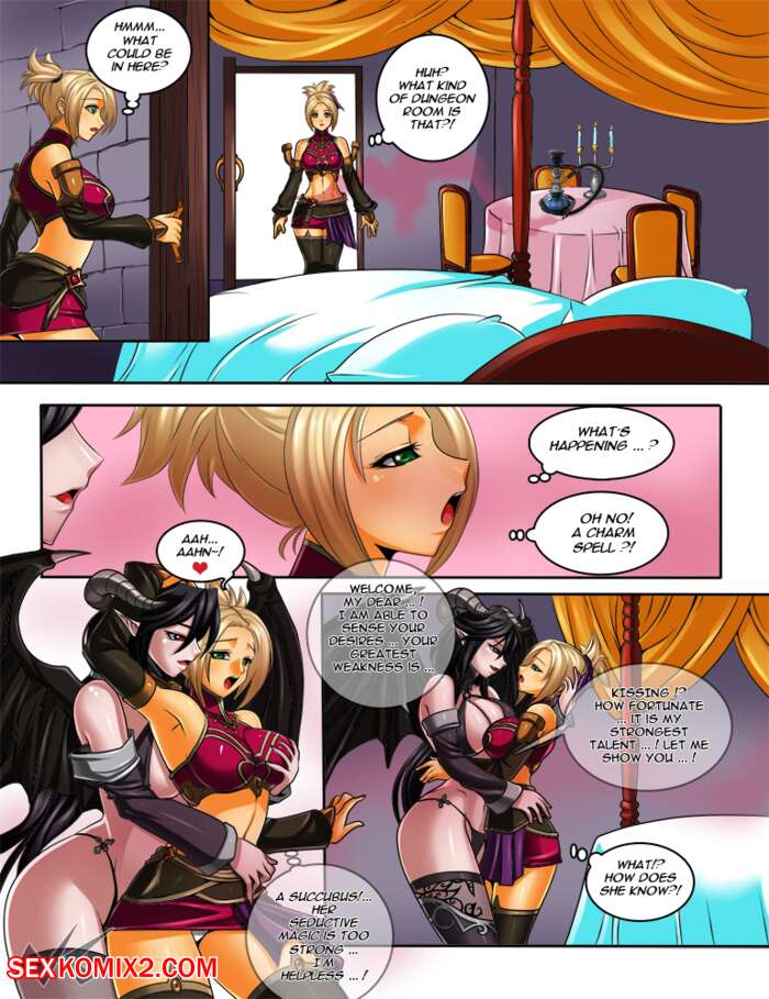 Porn comic Eirena and Succubus. Chapter 1. Diablo 3. JadenKaiba.