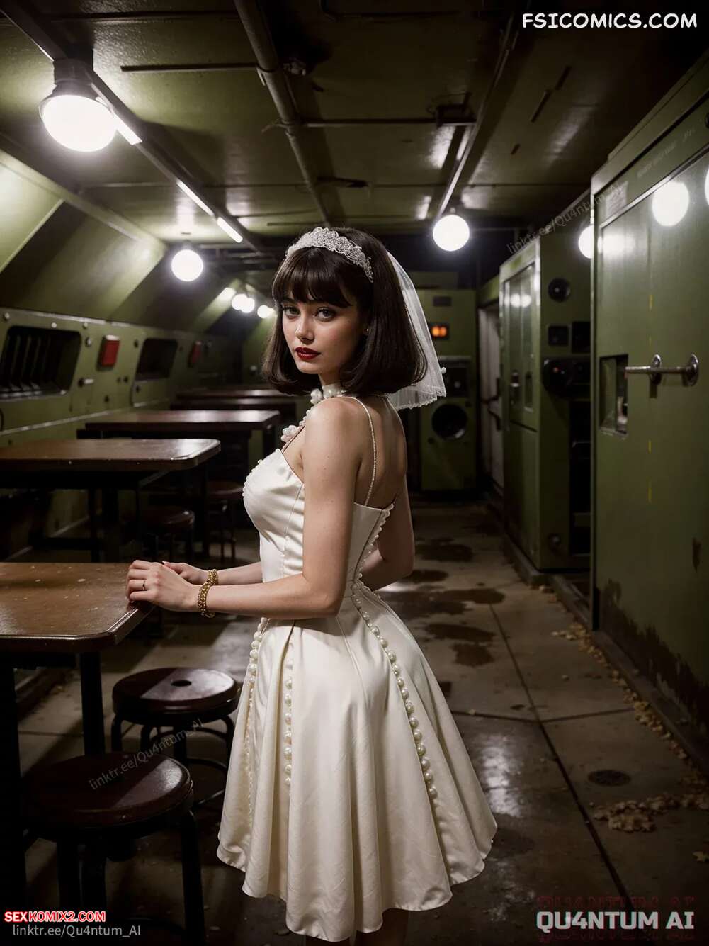 Porn comic Ella Purnell. Fallout Lucy. QuantumAI